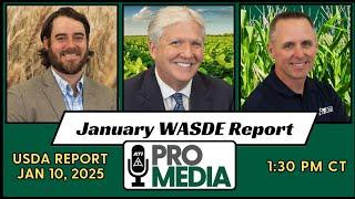 USDA Crop Production & Grain Stocks Report Review 1:30pm | January 10, 2025