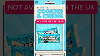 I traveled to the USA to get the new #feastables flavour cookies and cream!