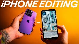 My iPhone 14 Pro RAW Editing Workflow using Lightroom Mobile