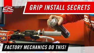 How to Install Motocross Grips : Fit Grips Like a Factory Mechanic • Renthal Tech Tips