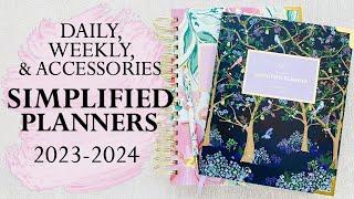 SIMPLIFIED PLANNERS | DAILY & WEEKLY 23'-24'