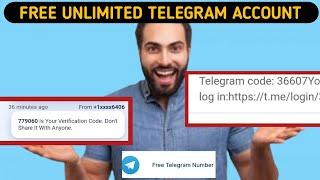 (3 App) how to create unlimited telegram account without phone number 2025/multiple telegram account