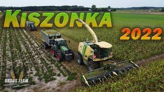 Kiszonka z kukurydzy 2022 Ur. Marciniak  3x Fendt  Krone  John Deere  Massey Ferguson