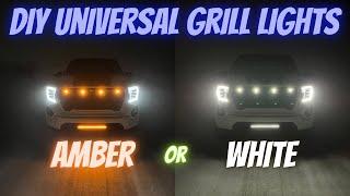 Raptor-Style LED Grille Lights – Dual-Color Upgrade for ANY Vehicle!