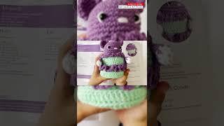 Crochet Amigurumi Cookie Bear, Kawaii Crochet, 19 Patterns | @anea_design_studio