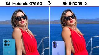 Motorola Moto G75 5G Vs iPhone 16 Camera Test & Comparison