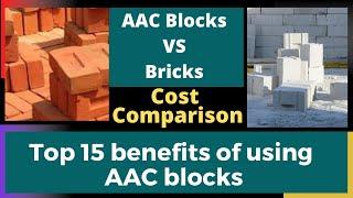 AAC Block || AAC block vs brick || Why AAC block gets cracks || AAC blocks vs bricks cost