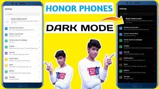 Huawei honor phone dark mode update || honor 9n 9lite dark mode update || honor 9n 9lite new update