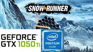 SnowRunner - GTX 1050 Ti, G4560, 16 RAM