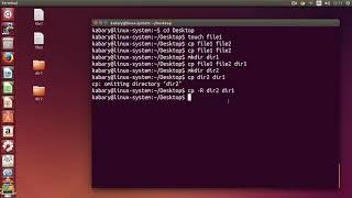 Linux Command Line Basics - Copy files using the cp command