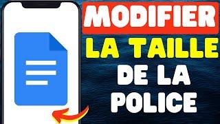 Comment Modifier La Taille De La Police Sur Google Docs Mobile