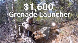 This $1,600 Airsoft 40mm Grenade Launcher is Too Powerful - Taginn Innovations ML36 HPA