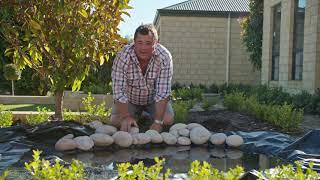 How to create a Pond using Pond Liner