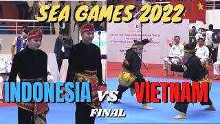 FINAL GANDA PUTRI - RISKA & RIRIN (INDONESIA) VS (VIETNAM) - SEA GAMES HANOI 2022