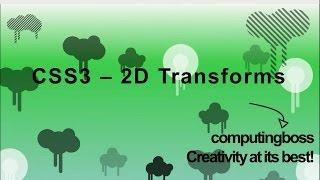 CSS3 - 2D Transforms