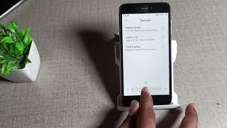 How to Default Text size  in mi Redmi 4A , screen mobile settings