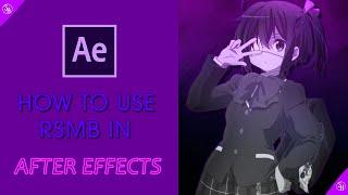 What is RSMB in After Effects?