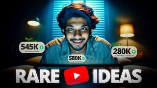 Youtube Channel Ideas that Urge People to Watch More...(2024)