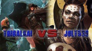 Lazav, the Multifarious vs Izoni, Thousand Eyed - tribalkai vs jolt539 - Commander/EDH/1v1