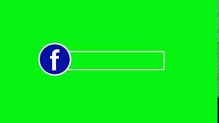 GREEN SCREEN FACEBOOK LOGO ANIMATED LOWER THIRD