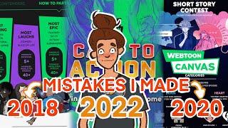 Mistakes I made in the past Webtoon contests and my plan for the Call to Action contest