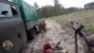 Russian Special Forces ambush a Ukrainian Ammo Supply Vehicle behind enemy lines || Nov 22