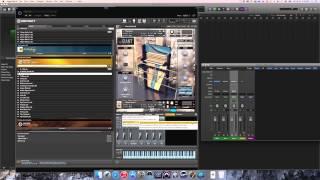 Creating multi timbral multi output instuments in Logic Pro X using Kontakt