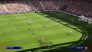 eFootball™2022 (mobile..) broadcast camera gameplay, Full manual‍️‍️