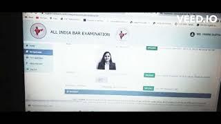HOW TO UPLOAD ENROLLMENT CERTIFICATE FOR AIBE XVII? #aibe #aibexvii #allindiabarexamination