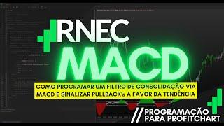 RNEC_MACD - Programando Níveis no MACD e encontrando PullBack's no renko | Programação ProfitChart