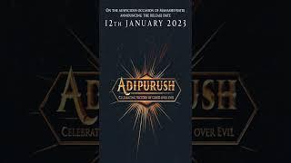 Adipurush release date announced!! #shorts