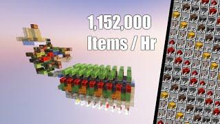 I Built the FASTEST Item Sorter in Minecraft!