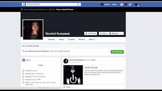 How to Convert Friend Request Button Into Followers On Facebook