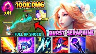 SERAPHINE BUT MY AUTO ATTACK IS AN ELECTRIC SHOCK FULL AP ONE-SHOT! (29 KILLS) - League of Legends