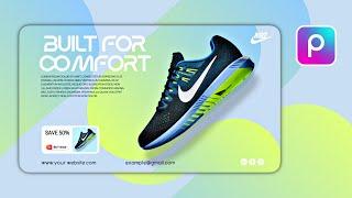 How to make E-commerce Website Banner Design In PicsArt | PicsArt Editing Tutorial