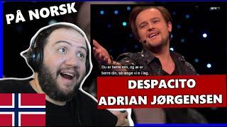 Despacito (på norsk) - Adrian Jørgensen (NRK - Beat for Beat) Utlendings Reaksjon  Nordic REACTION