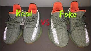 Real VS Fake Yeezy 350 V2 Desert Sage