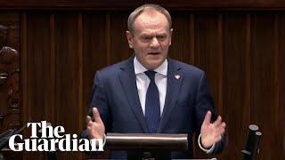 Donald Tusk speaks out against xenophobia in address to Polish parliament