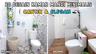 20 DESAIN KAMAR MANDI MINIMALIS CANTIK & ELEGAN | LINK PEMBELIAN PRODUK ADA DI DESKRIPSI