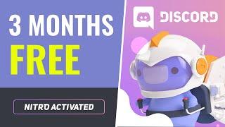 Discord Nitro for FREE - How to Get 3 Months of Free Nitro (2021 & 2021)