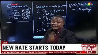 [Computation] How an increased VAT of 21% will affect consumers in Ghana