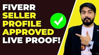 Fiverr Seller account not Approved? Seller Profile not Approved Fiverr Solution 
