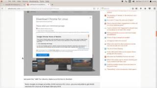 simple way to install google chrome on ubuntu 16.04 LTS