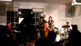 Melissa Aldana Quartet at the jazz Gallery