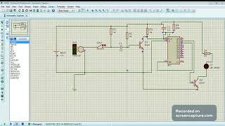 CLAP SWITCH SIMULATION BY DEEPAK SHARMA MITRC  ON PROTEUS USING CONDENSER MIC, BC 547 AND CD 4017