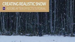 After Effects Video Tutorial: Creating Realistic Snow