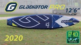 Gladiator PRO 12'6" 2020 SUP review (Ukr, Rus sub)
