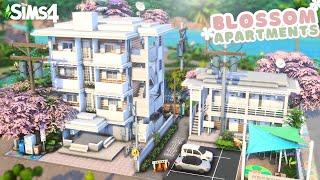 BLOSSOM APARTMENTS |The Sims 4 | Speed Build NO CC