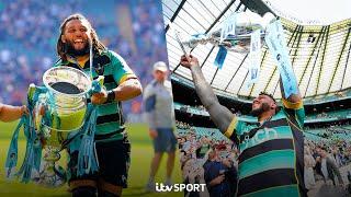 Courtney Lawes's Reaction to Northampton Saint's Gallagher Premiership Title Victory | ITV Sport