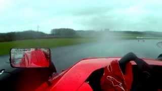 Onboard with David Hauser (Wolf GB08F1) - Testing @ Slalom Goodyear